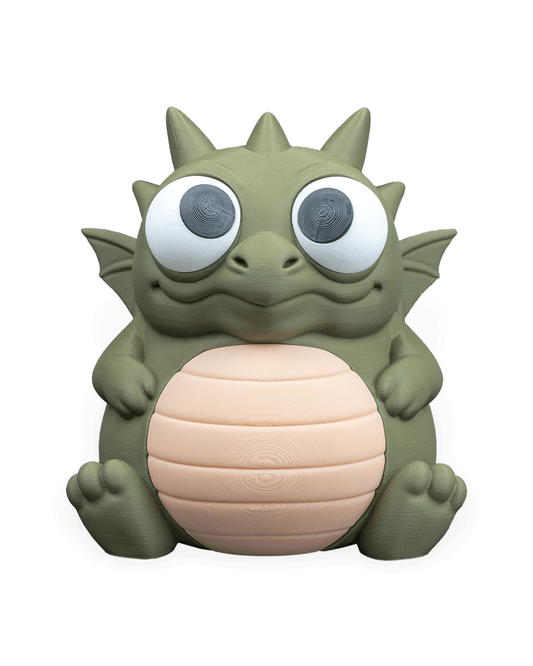 Cute Dragon Piggy Bank | 3D Printed Fantasy Coin Bank for Kids/Adults | Unique Money Saving Bank | Whimsical Dragon Gift Idea