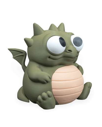 Cute Dragon Piggy Bank | 3D Printed Fantasy Coin Bank for Kids/Adults | Unique Money Saving Bank | Whimsical Dragon Gift Idea