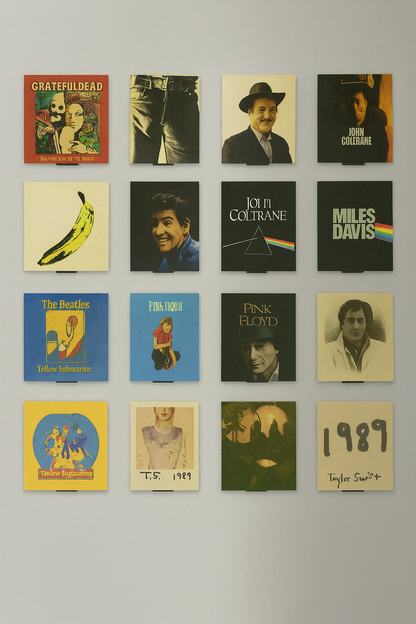 Minimalist Vinyl Record Shelf - Album Wall Mount Display