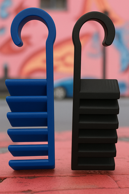 Over-the-Rod Closet Organizer: Belt, Jewelry, Scarf Hanger