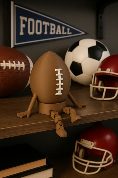 Football Buddy Desk Decor: Sports Fan Gift, Game Day Ornament