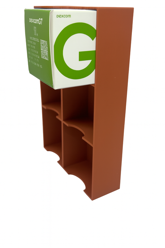 Dexcom Organizer Tray – 6-Box Storage Solution for CGM Supplies