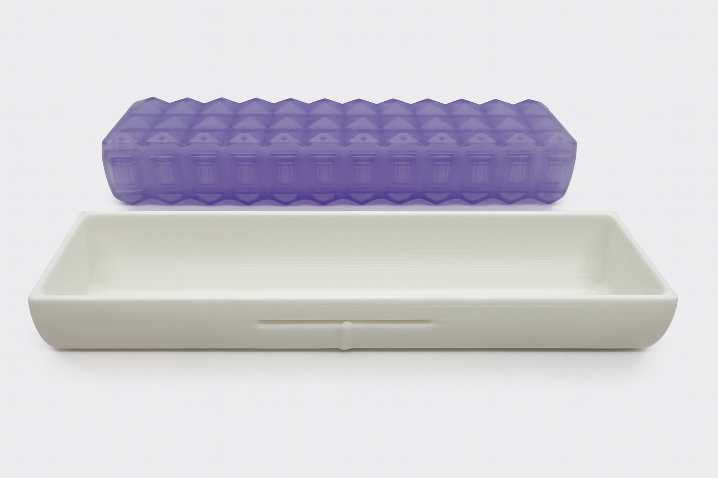 Diamond Texture Mini 3D Printed Pill Case