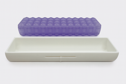 Diamond Texture Mini 3D Printed Pill Case