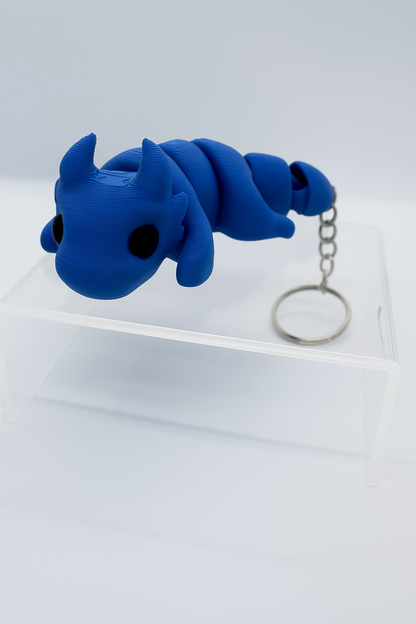 Articulated Dragon Keychain