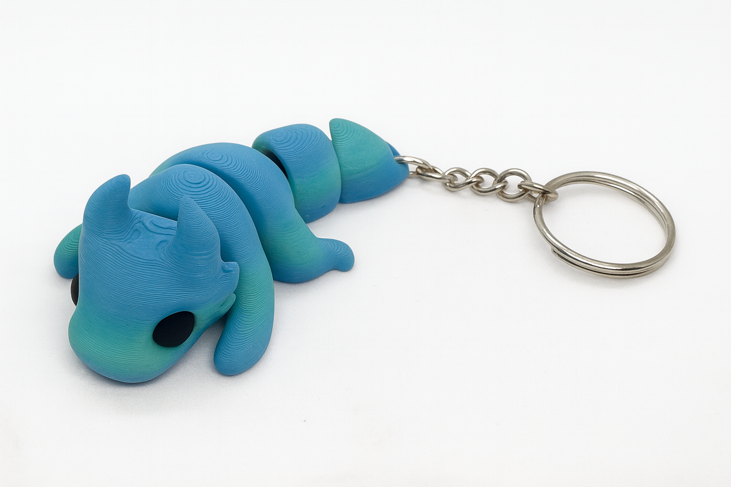 Articulated Dragon Keychain