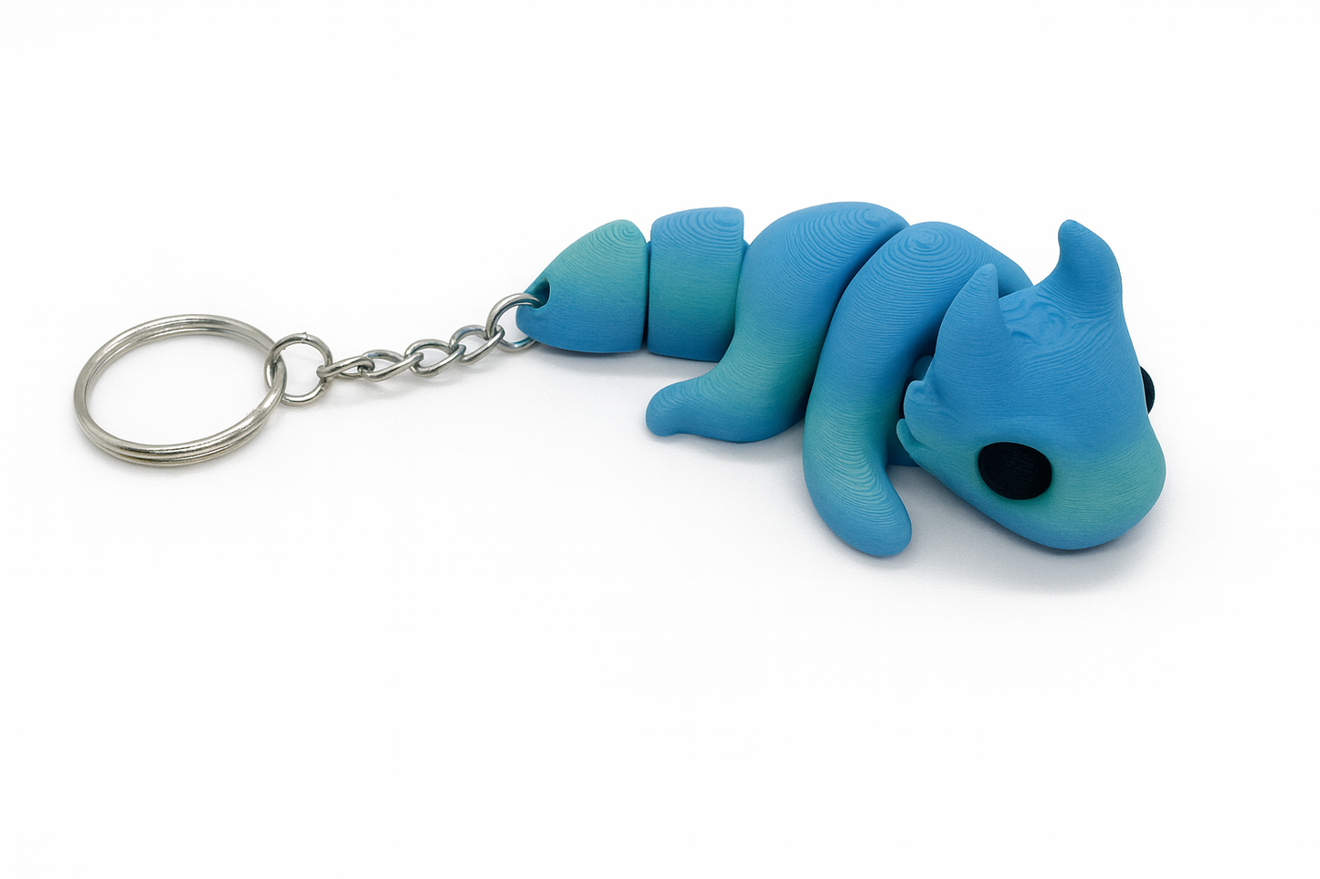 Articulated Dragon Keychain