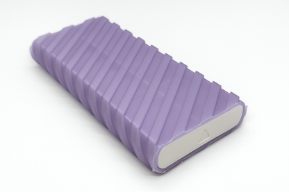 Ridge Texture Duo 3D Printed Pill Case