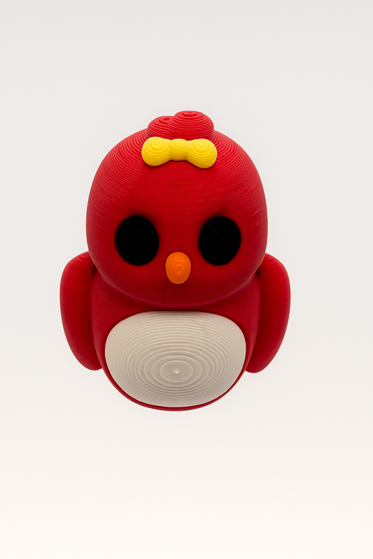 3D Printed Chick Fidget Toy: Poseable Bird Desk Decor