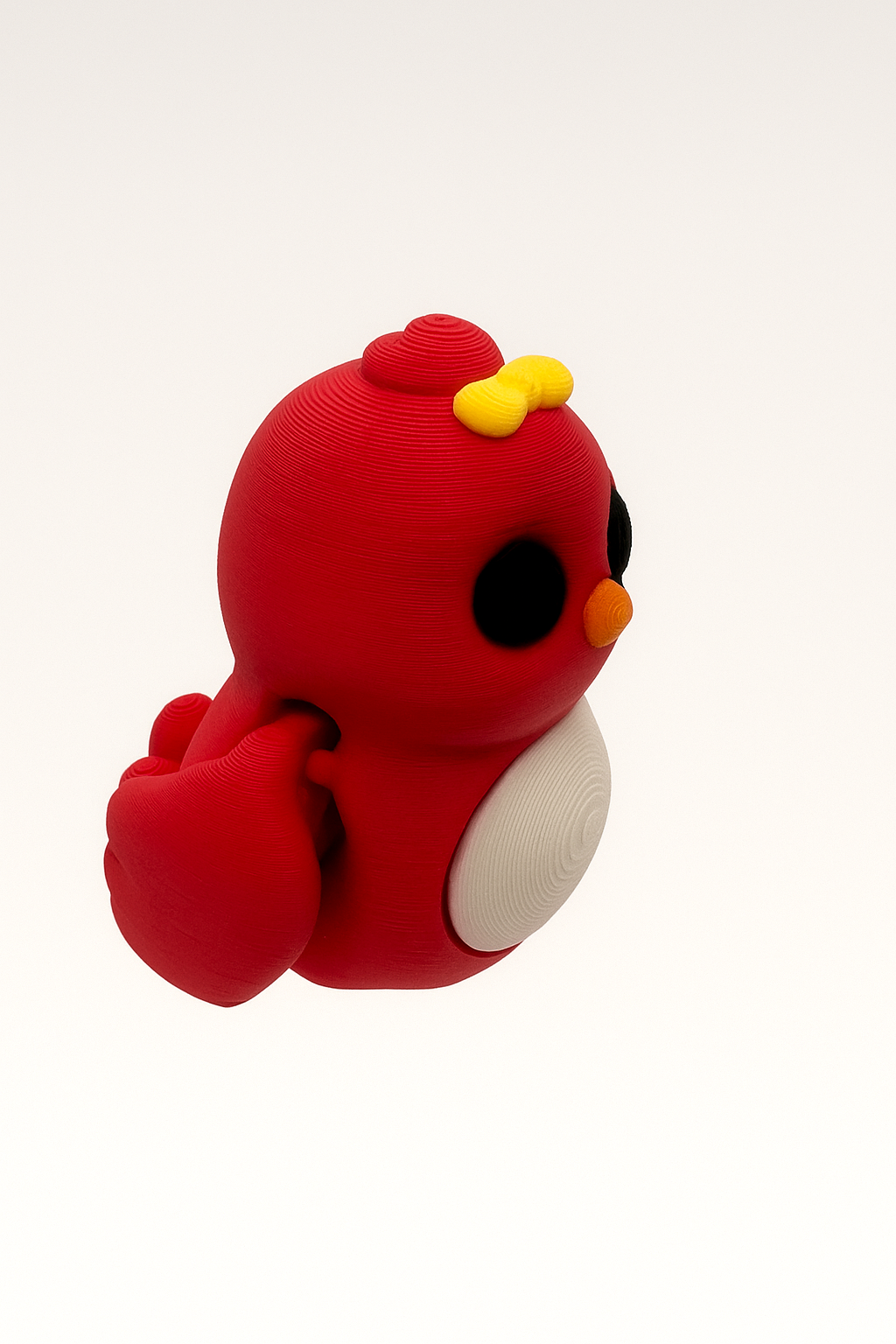 3D Printed Chick Fidget Toy: Poseable Bird Desk Decor