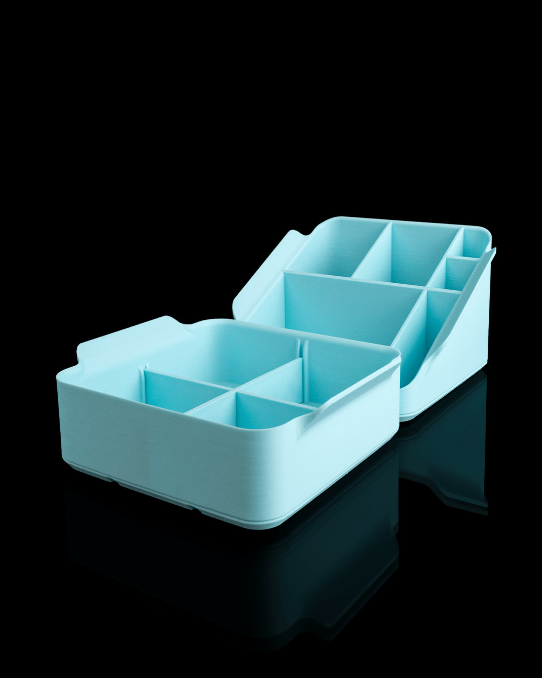 Modular Cabinet Organizer – Adjustable Storage Box with Dividers for Cleaning Supplies, Pantry Items and Household Essentials