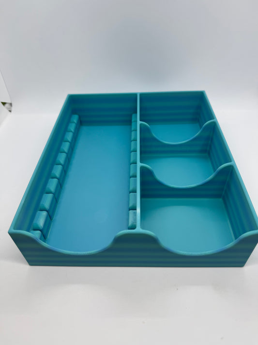 Omnipod & Dexcom Organizer Tray – Compact Diabetes Supply Holder for Pods, Sensors & More