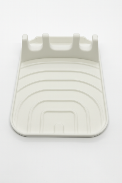 Utensil Rest with Drip Tray – Heat-Resistant Utensil Holder