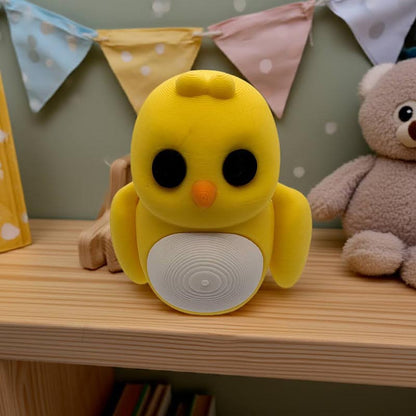 3D Printed Chick Fidget Toy: Poseable Bird Desk Decor