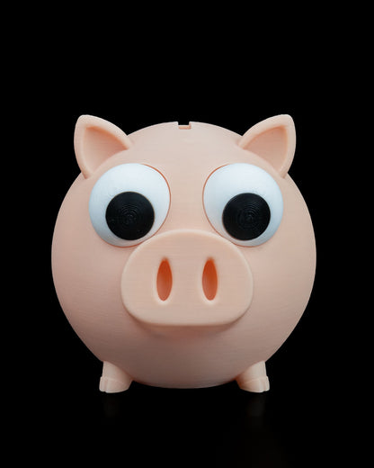 Cute Piggy Bank | 3D Printed Coin Bank for Kids/Adults | Adorable Money Saving Bank | Unique Gift Idea Fun Home Décor