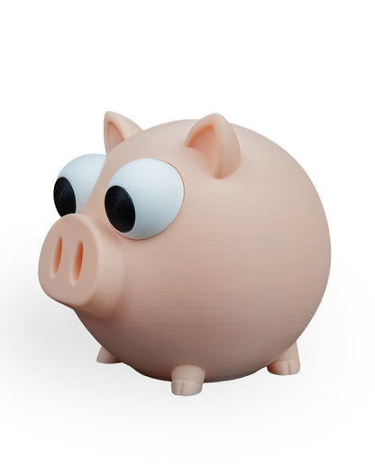 Cute Piggy Bank | 3D Printed Coin Bank for Kids/Adults | Adorable Money Saving Bank | Unique Gift Idea Fun Home Décor