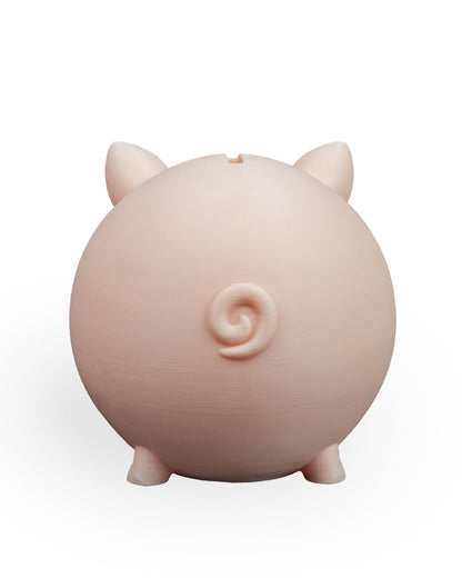 Cute Piggy Bank | 3D Printed Coin Bank for Kids/Adults | Adorable Money Saving Bank | Unique Gift Idea Fun Home Décor