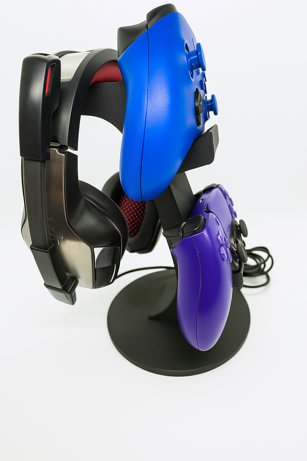 Gaming Headset and Controller Stand – Multi-Device Organizer