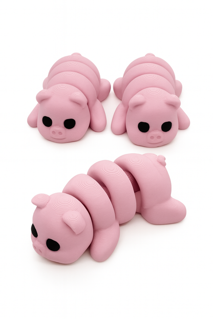 Articulated Adorable Pig Toy – Flexible & Fun Fidget Friend