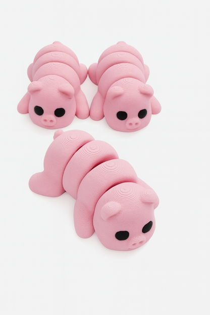 Articulated Adorable Pig Toy – Flexible & Fun Fidget Friend
