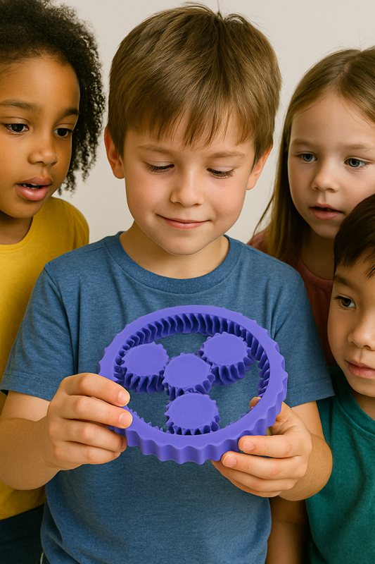 Planetary Gear Spinner – STEM Toy for Curious Kids & Fidget Fans