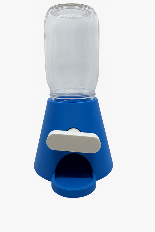 Candy Dispenser – Regular Mouth Mason Jar Treat Dispenser with Turn Lever