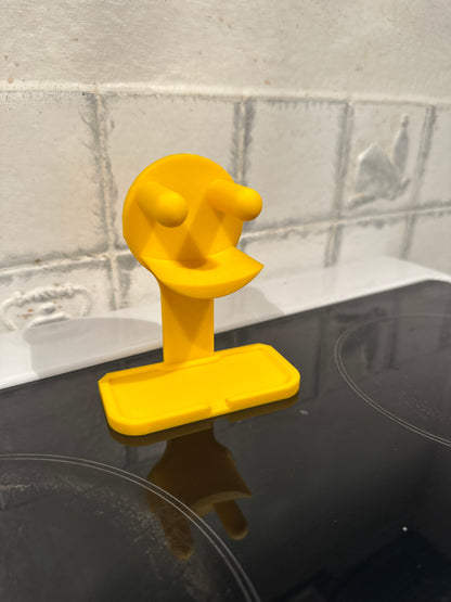 Practical Household Smiley Sponge Buddy Holder | 3D Printed Stand for Scrub Daddy & Scrub Mommy | Kitchen Sink Organizer and Drying Solution