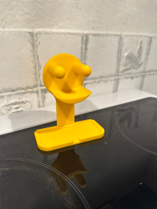 Practical Household Smiley Sponge Buddy Holder | 3D Printed Stand for Scrub Daddy & Scrub Mommy | Kitchen Sink Organizer and Drying Solution