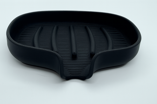 Nature-Inspired Self-Draining Soap Dish: Quick-Dry Leaf Design for Bathroom & Kitchen Accessories