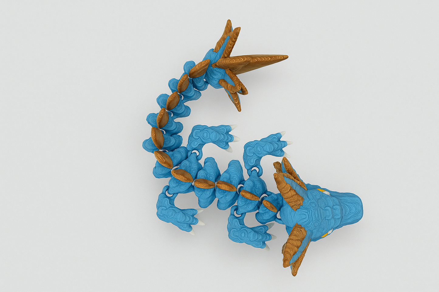 Articulated Baby Crystal Dragon