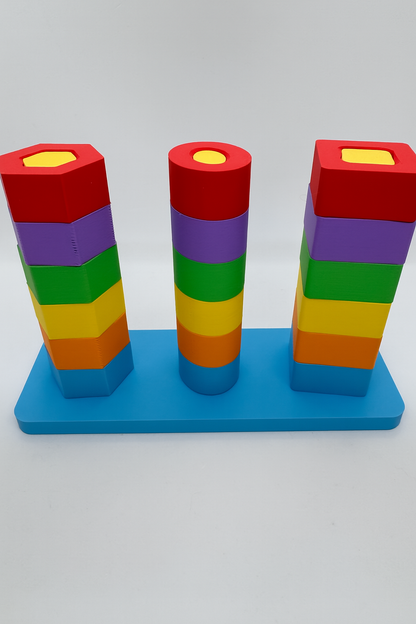 Spinning Shapes – Colorful Twist & Match Learning Toy for Toddlers