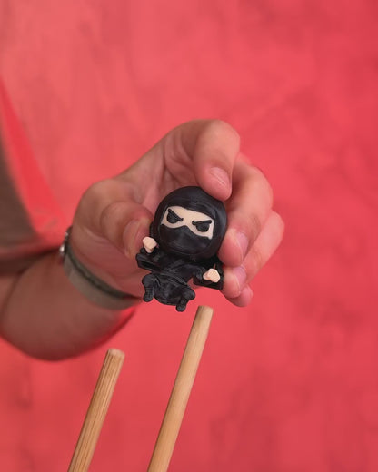 Ninja Chopstick Helper | Fun Sushi Chopstick Trainer | Beginner Aid for Kids/Adults | Novelty Japanese Dining Accessory Gift