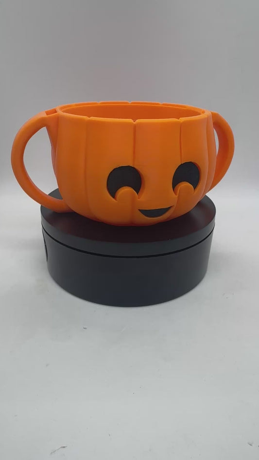 Pumpkin Mini Flurry Holder – Cute 3D Printed Halloween Cup