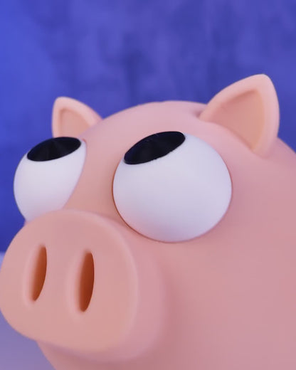 Cute Piggy Bank | 3D Printed Coin Bank for Kids/Adults | Adorable Money Saving Bank | Unique Gift Idea Fun Home Décor
