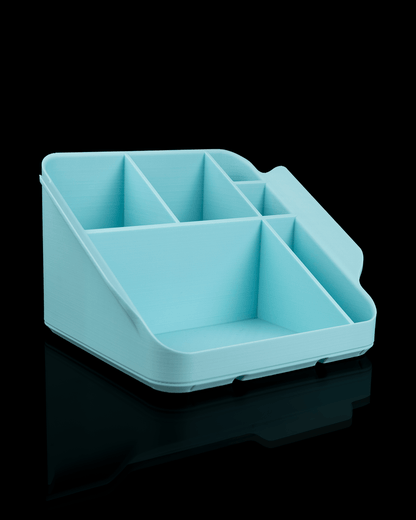 Modular Cabinet Organizer – Adjustable Storage Box with Dividers for Cleaning Supplies, Pantry Items and Household Essentials